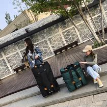 Luggage Bag Large Capacity Oversized Clothes Air Conchecked Folding Suitcase Bag Universal Wheels Luggage Bag Moving Bag