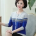 Áo len mùa xuân và mùa thu bên ngoài áo khoác len áo len cho phụ nữ trung niên mùa thu áo len dài tay mới - Cardigan Cardigan