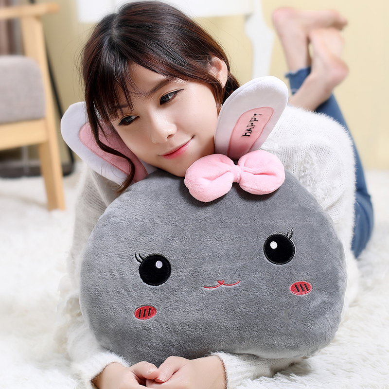 Warm Baby Charging Cute Plush Rechargeable Warm Hand Bao Cartoon Hot Water Bag Charging Cute Girls Electric Hot Hand Warmer