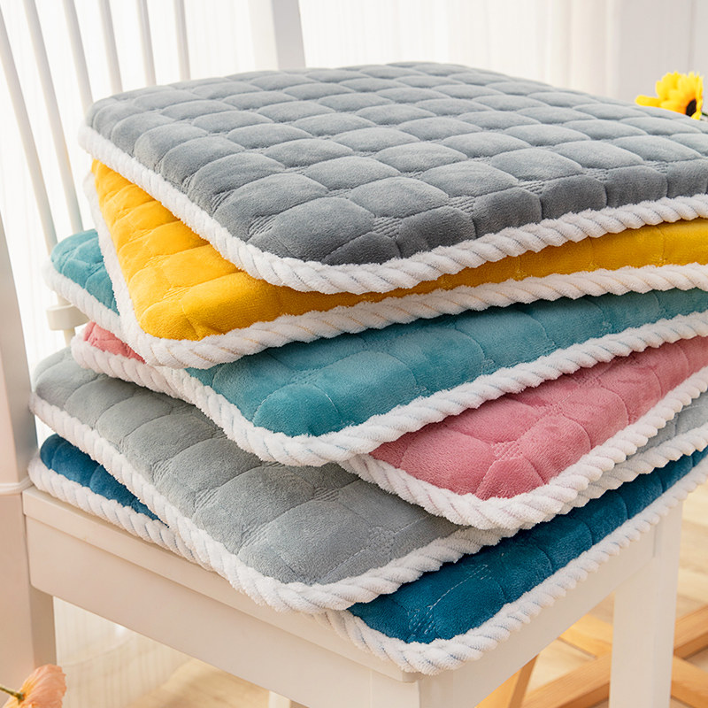 Cushion fart cushion winter thick chair seat cushion office long sitting non-slip stool butt cushion dining table chair cushion cushion
