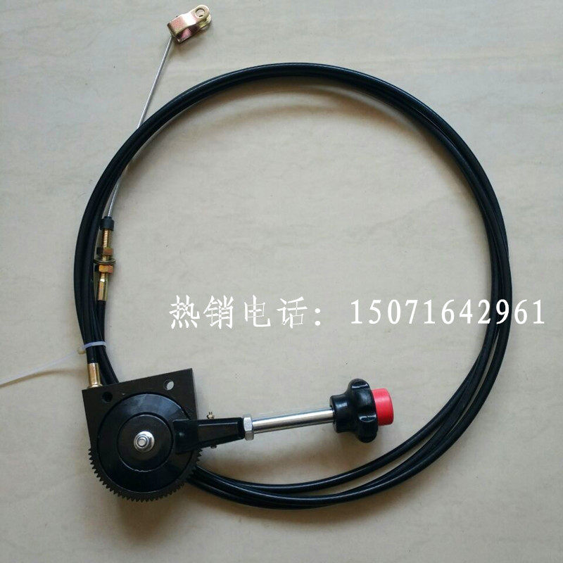 Automotive hand throttle pull wire controller thread thread water truck fuel tanker mixer accessories