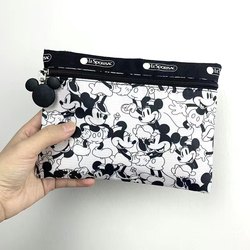 ລາຄາພິເສດຮ້ານກະເປົາງາມ Lux policy layer storage bag lipstick cosmetic bag cute waterproof wear-resistant ID pen bag mask