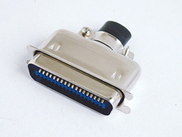 57 series CN-30500 50P printer plug with iron shell printer interface male plug 50 core