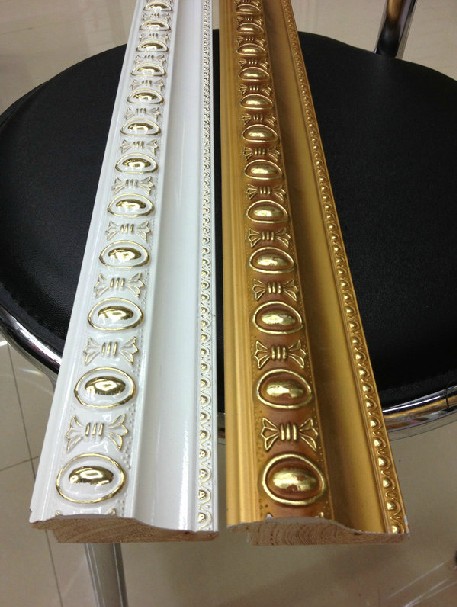 Wood line 588C gold photo frame line frame strips mounting lines to decorate line plaster lines