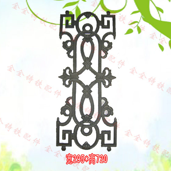 Iron railings pig iron accessories garden gate cast iron decorative accessories parts hot sale hardware building materials raw materials