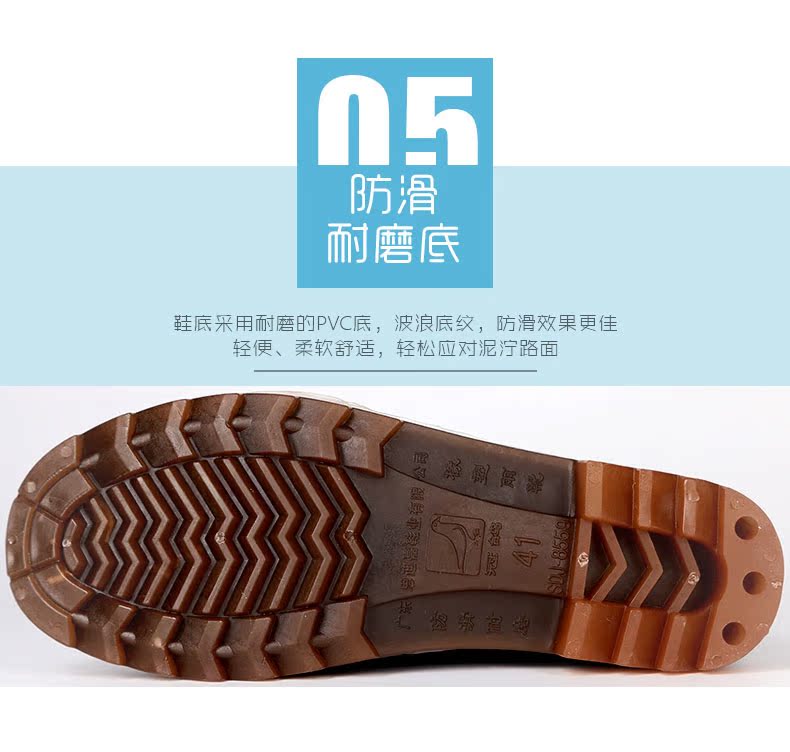 Chaussures - bottes caoutchouc homme pour printemps - semelle tendon - Ref 962395 Image 19