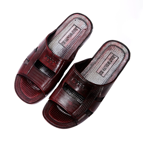 Классические летние нескользящие слайдеры для матери, комфортные износостойкие тапочки, для среднего возраста