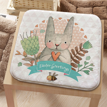 Winter suede cushion floating window cushion cartoon car cushion dining cushion office sofa student chair cushion