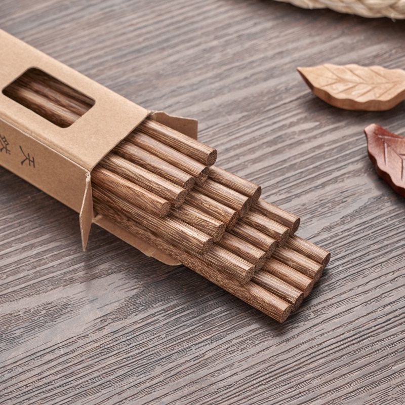 Without lacquer idea for household utensils to Calvin wings chopsticks the the original wooden 10 pairs of moistureproof mildew family suits for the chopsticks
