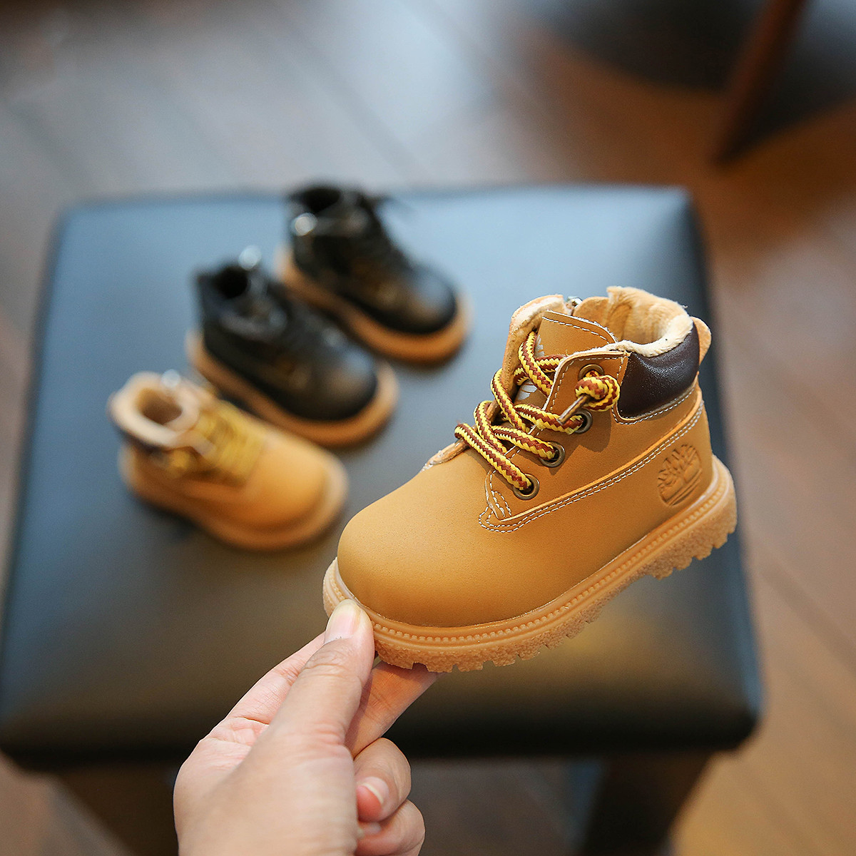 GSRG/ детская обувь; обувь для малышей; весенние детские ботинки Martin; осенне-зимние тонкие туфли на мягкой подошве; ботинки из ревеня для мальчиков