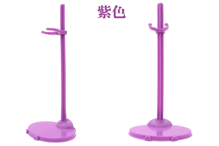 Ke Shidi Barbie búp bê đám cưới Búp bê 30 cm phụ kiện phổ quát đứng khung hỗ trợ nhiều màu khung búp bê chibi trắng
