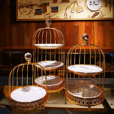 Fruit plate creative modern living room candy display rack table table table cake afternoon tea pastry heart dessert rack multi-layer plate