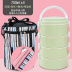 hộp com giữ nhiệt zojirushi 4 ngăn Hộp cơm trưa cách điện nhiều lớp 304 hộp cơm trưa inox nữ 1 người cầm tay sinh viên có nắp 2 nhân viên văn phòng - Hộp cơm điện sưởi ấm hộp cơm zojirushi Hộp cơm điện sưởi ấm