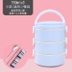 hộp com giữ nhiệt zojirushi 4 ngăn Hộp cơm trưa cách điện nhiều lớp 304 hộp cơm trưa inox nữ 1 người cầm tay sinh viên có nắp 2 nhân viên văn phòng - Hộp cơm điện sưởi ấm hộp cơm zojirushi