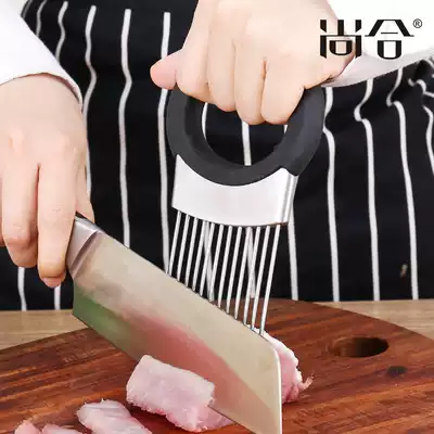 Shanghe stainless steel finger guard meat needle Onion loose meat device Tender meat device Fish beef pork chops tendon breaker Kitchen tools