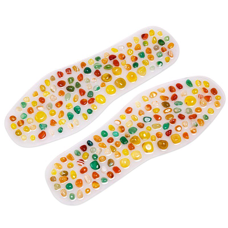 Insole plantar massage cushion pedicure insole Acupoint Home Reflexology massage cushion finger pressure plate plantar foot mat 1220d