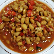 Sichuan specialty Yibin water bean tempeh Baba bottle spicy chili sauce Pickles meal appetizers homemade