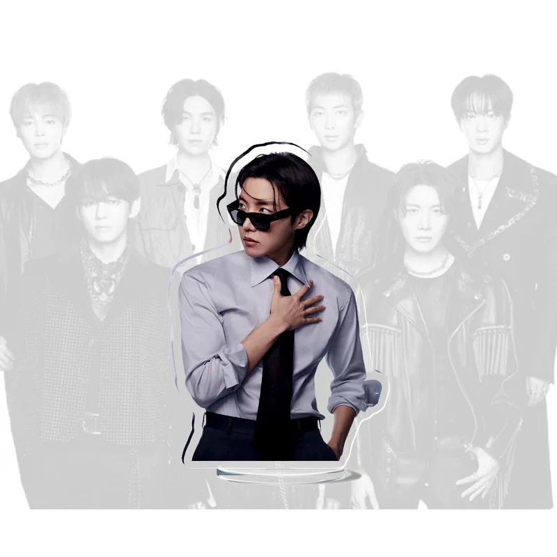 Новый альбом BTS VJIMIN возвращается, акриловая двусторонняя подставка для стола, украшения, домашние периферийные изделия