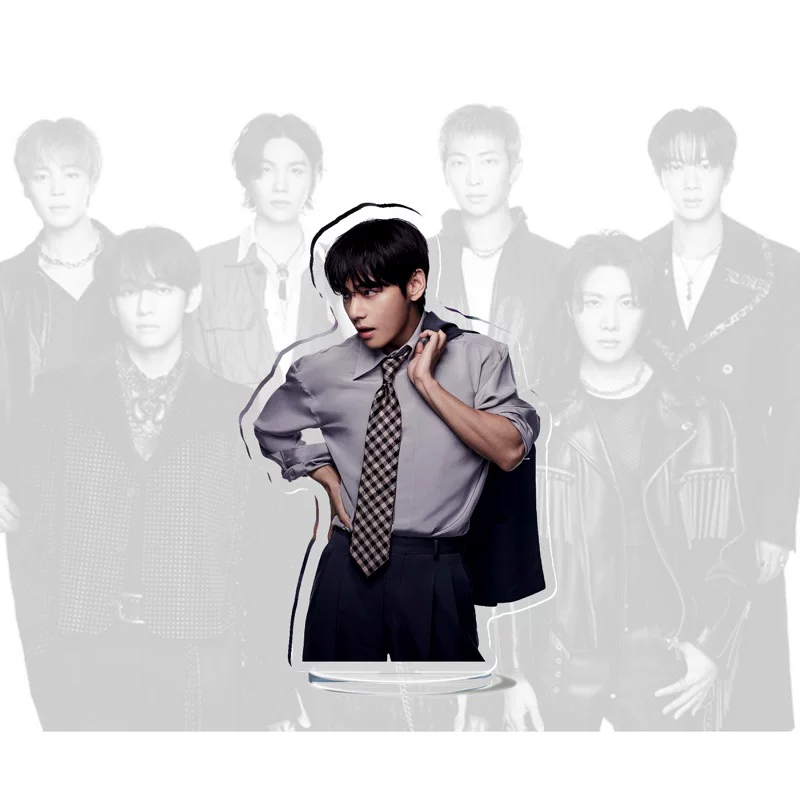 Новый альбом BTS VJIMIN возвращается, акриловая двусторонняя подставка для стола, украшения, домашние периферийные изделия