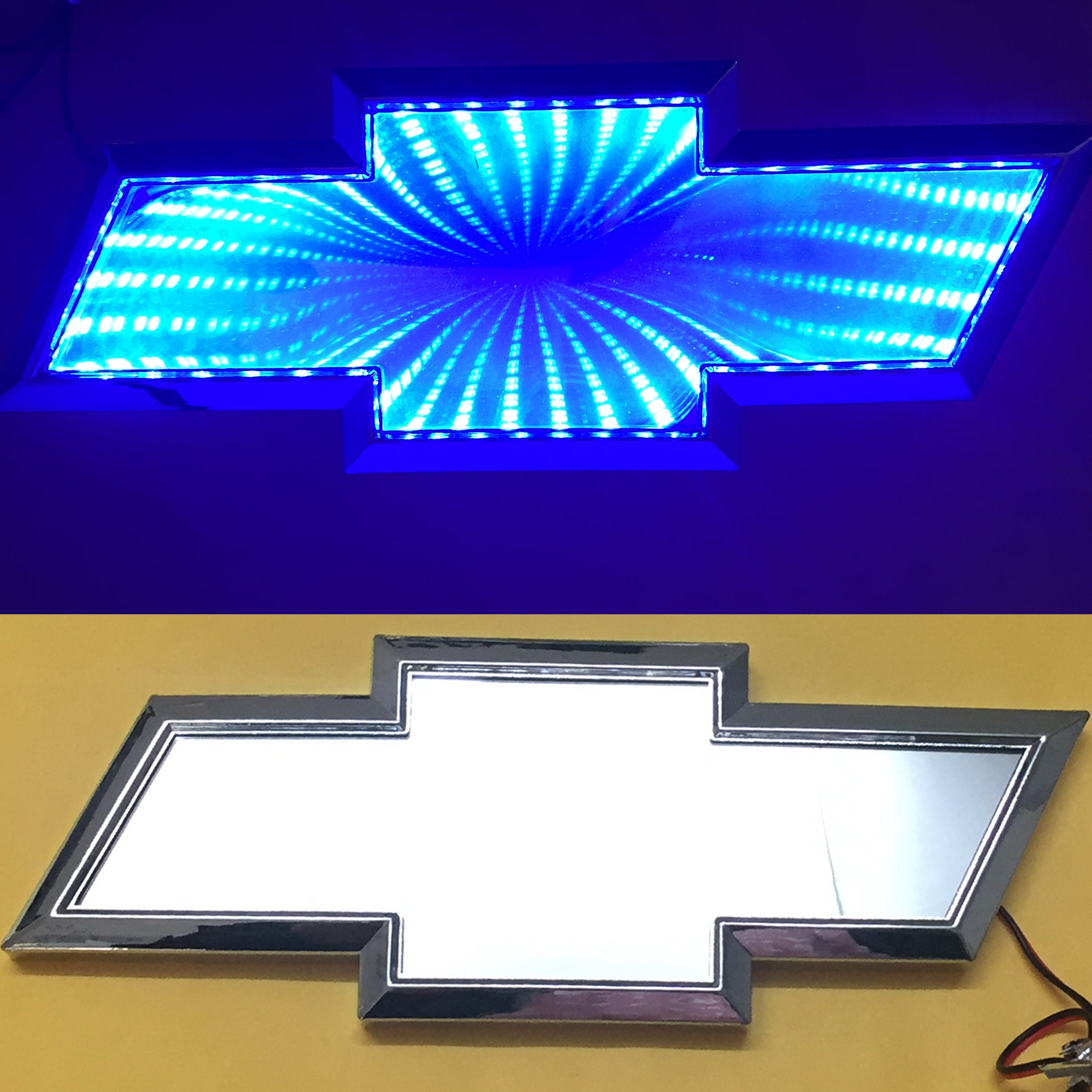 LED Car Tail Logo Auto Badge Light Green Light for Chevrolet// Holden Cruze