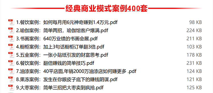 图片[2]-商业模式案例经营运营管理门店获客引流中小企业盈利模式案例锦集-91智库网