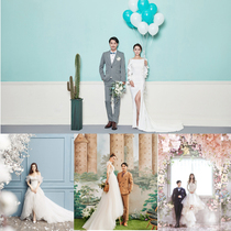 2019 New Korean wedding photography background studio studio photo Nordic photo digital indoor shooting background