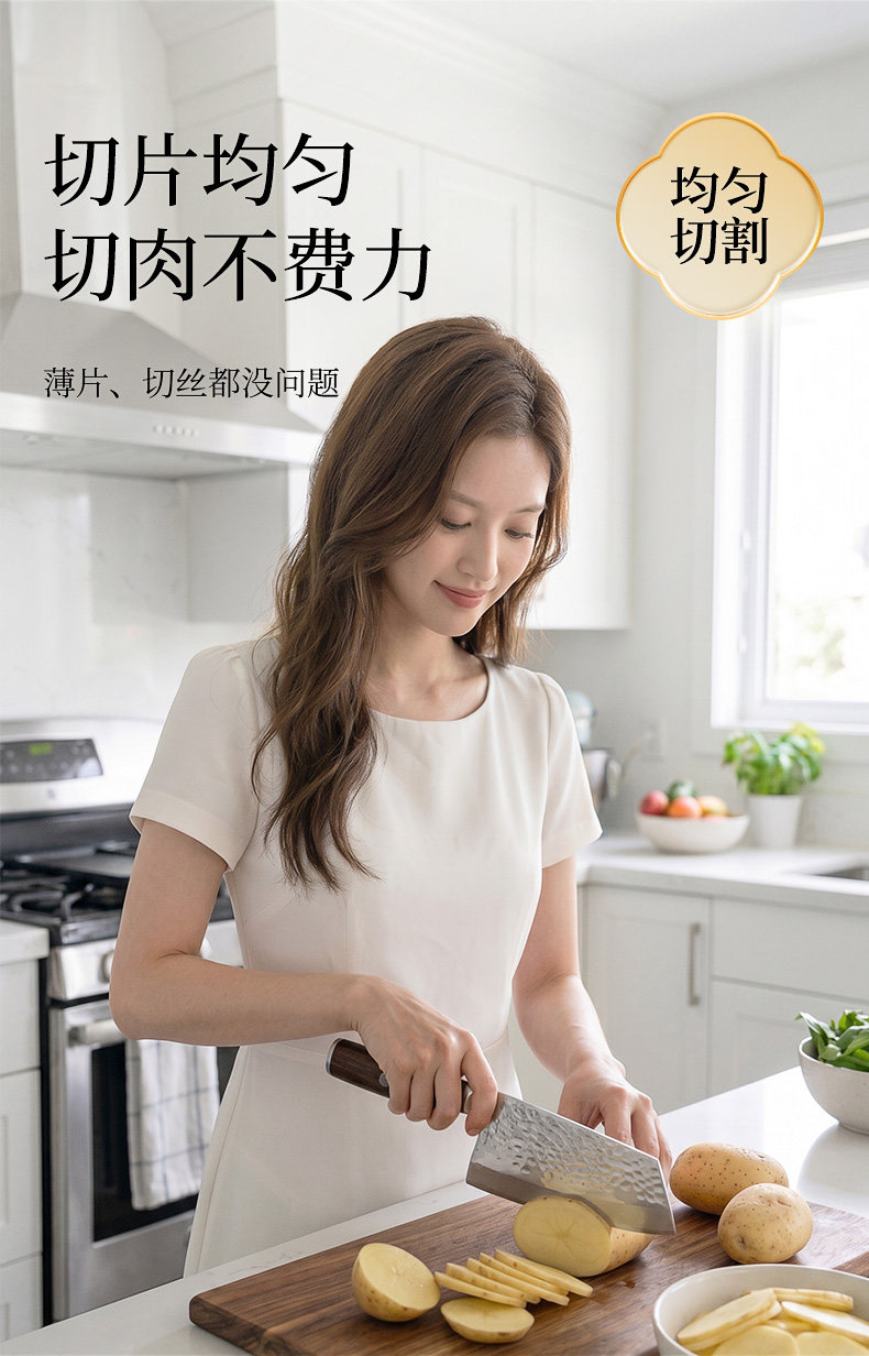 安享好物 安享A级多用刀-张小泉檀锋 女士多用刀  