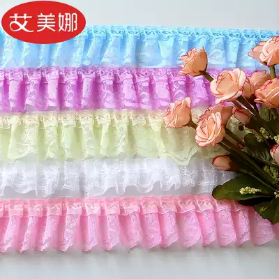 Bead curtain track lace decorative curtain crystal curtain bead curtain partition window finished crystal bead curtain New