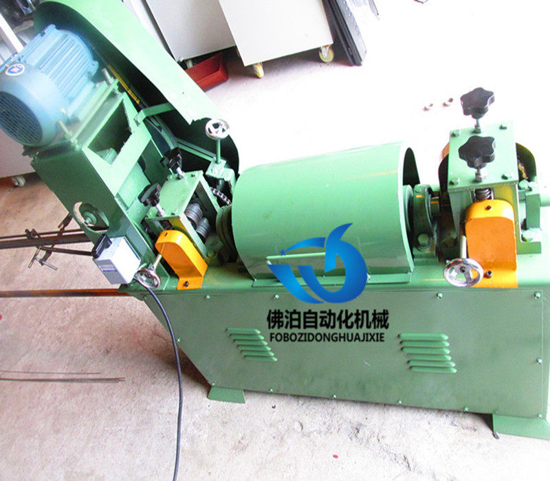 Iron wire straightening machine flying shear machine fast straight line machine galvanized line aluminum wire chasing shear machine steel bar cutting straight line cutting machine