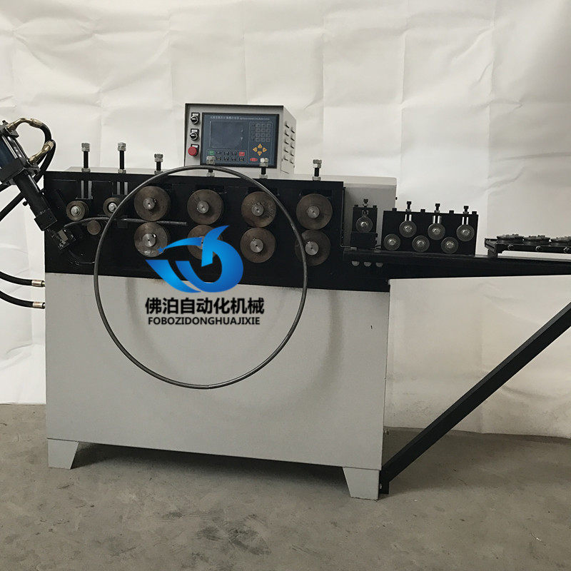 6-8 steel bar round board ring machine direction side steel ring automatic ring machine basketball frame round steel pipe ring machine