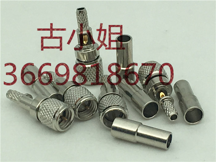 M5 Radio Frequency RF coaxial signal connector High speed sensor connector L5 male head inner screw inner pin 2 5MM
