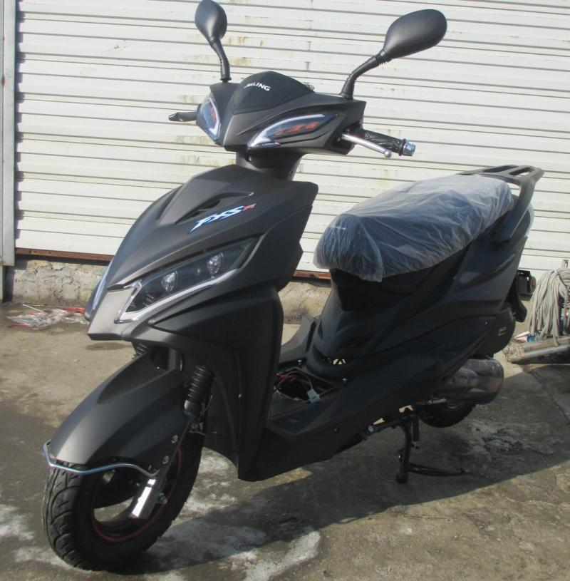 Скутер Chongqing Jialing 125CC Ruixing, мотоцикл EFI стандарта National IV, скутер для мужчин и женщин, подлежит регистрации