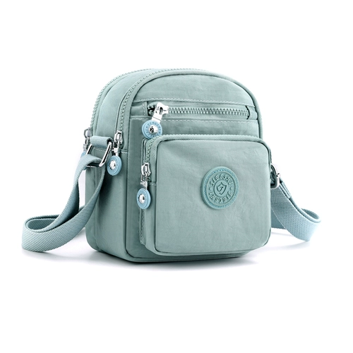 Нейлоновая сумка через плечо, сумка для телефона, сумка на одно плечо, маленький ремешок для сумки, в корейском стиле, простой и элегантный дизайн, ткань оксфорд