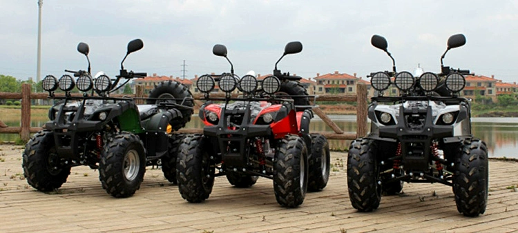 Lớn và nhỏ bull ATV bốn bánh xe mô tô off-road đôi bốn bánh lái làm mát bằng nước xăng tự động bán buôn xăng điện