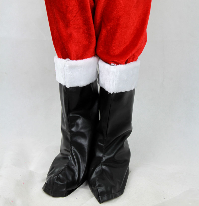 Shengquan Santa Claus dress up Santa Claus boots boot cover Adults Children Multi-sized options