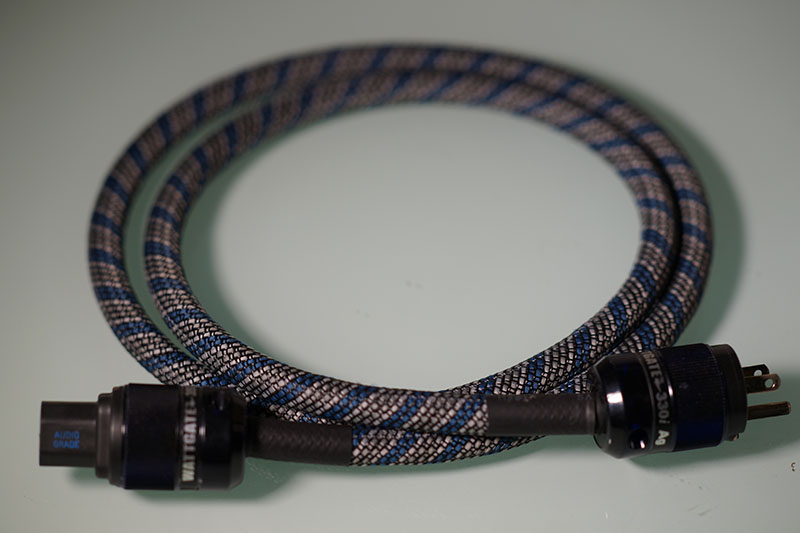 Second hand original clothing Nanotec #305 nano3 US watt blue star Nanogold top class power cable