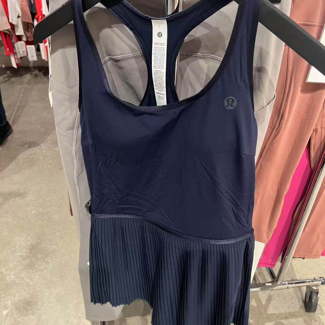 strapless open back dress Varsity Collar Pleated Tennis Dress