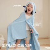 三利 Детское банное полотенце, хлопковый плащ, средство детской гигиены, детский демисезонный банный халат, хорошо впитывает воду