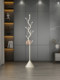 Italian-Style Light Luxury Coat Rack, Floor-Standing Bedroom Bedside Clothes Organizer, Simple Home Storage Clothes Rack