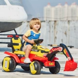 韵优宝 Большой экскаватор с сидением, электрическая игрушечная машина, дистанционное управление