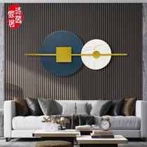 Light luxury living room wall decoration sofa background wall wall hanging Nordic simple modern bedroom restaurant iron decoration pendant