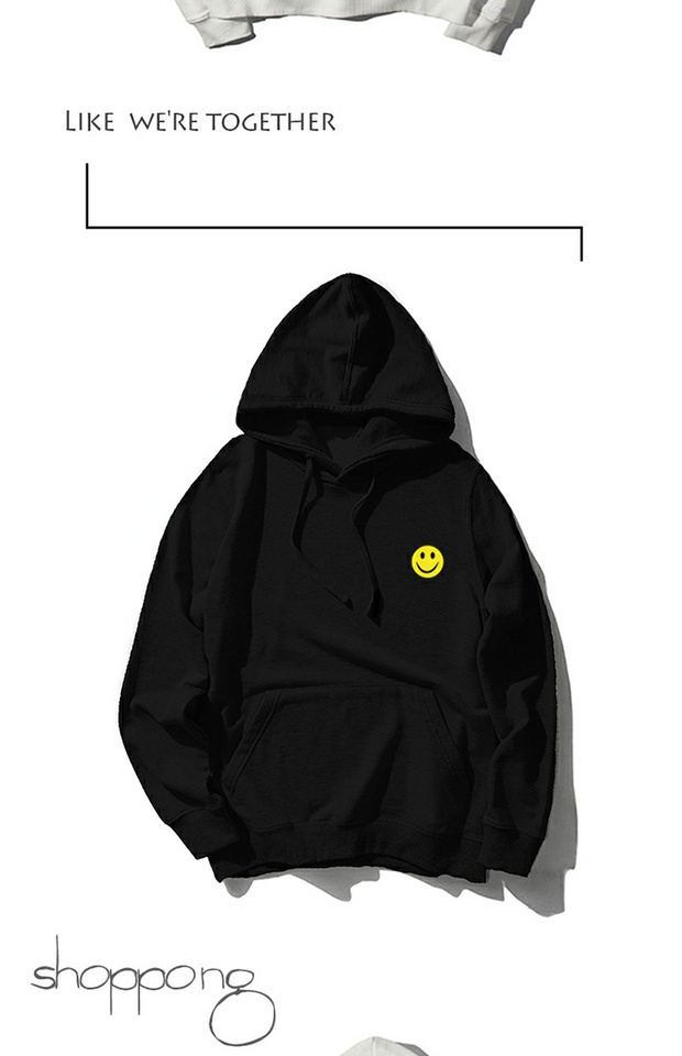 Mùa xuân 2018 áo len nam mới trùm đầu phiên bản Hàn Quốc của xu hướng áo len đôi nam Hong Kong áo hoodie đẹp