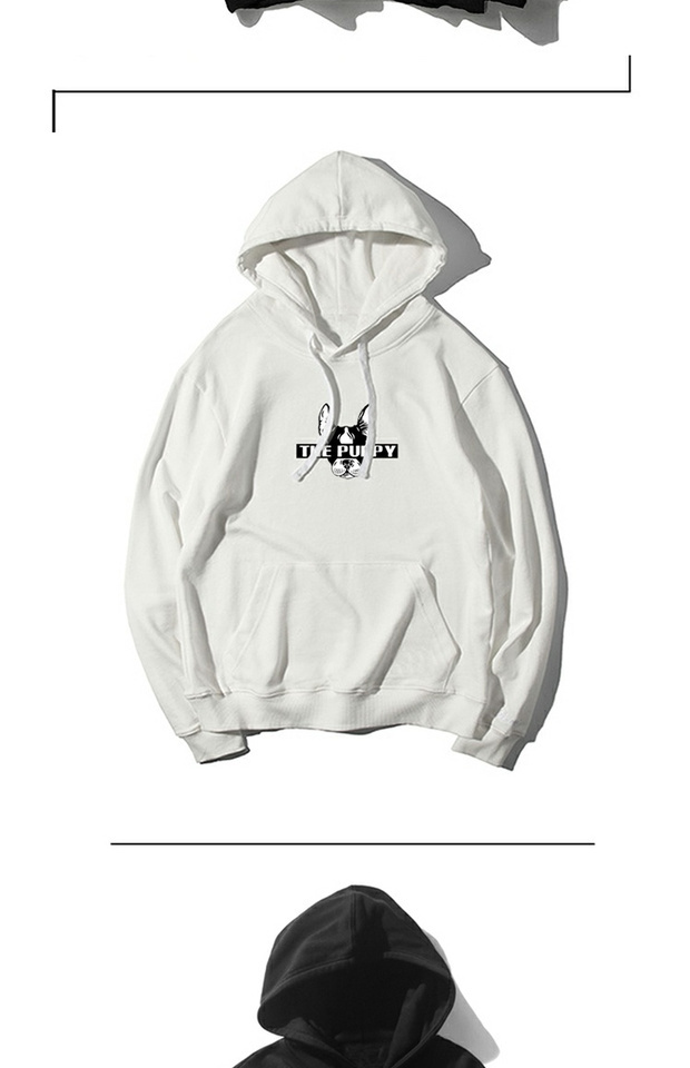 Mùa xuân 2018 áo len nam mới trùm đầu phiên bản Hàn Quốc của xu hướng áo len đôi nam Hong Kong áo hoodie đẹp
