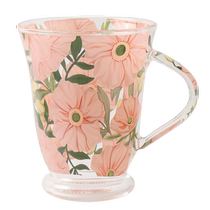 Kawashimaya high borosilicate glass female high-looking water cup household exquisite and beautiful cup office flower tea cup
