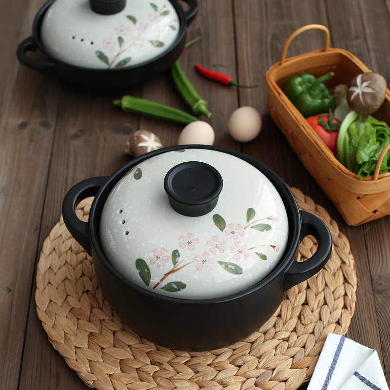 Kawashimaya casserole stew pot soup sand pot soup pot soup pot home gas small high temperature resistant pot rice gas stove dedicated