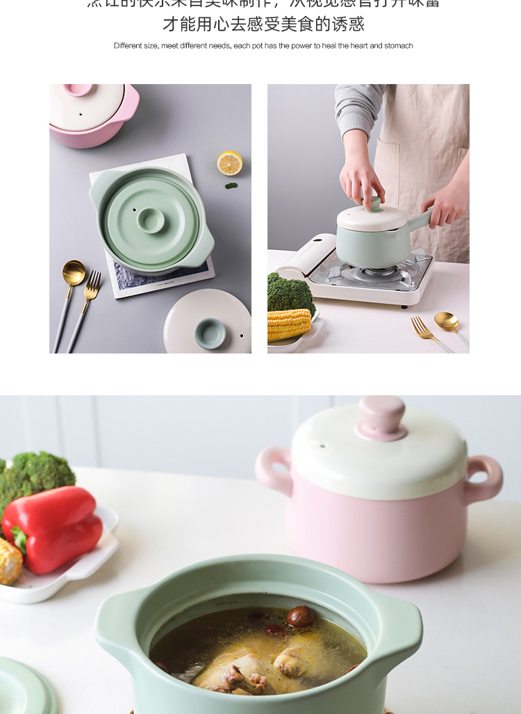 In northern sichuan double cover casserole stew soup home high - temperature flame gas gas buner for ceramic pot