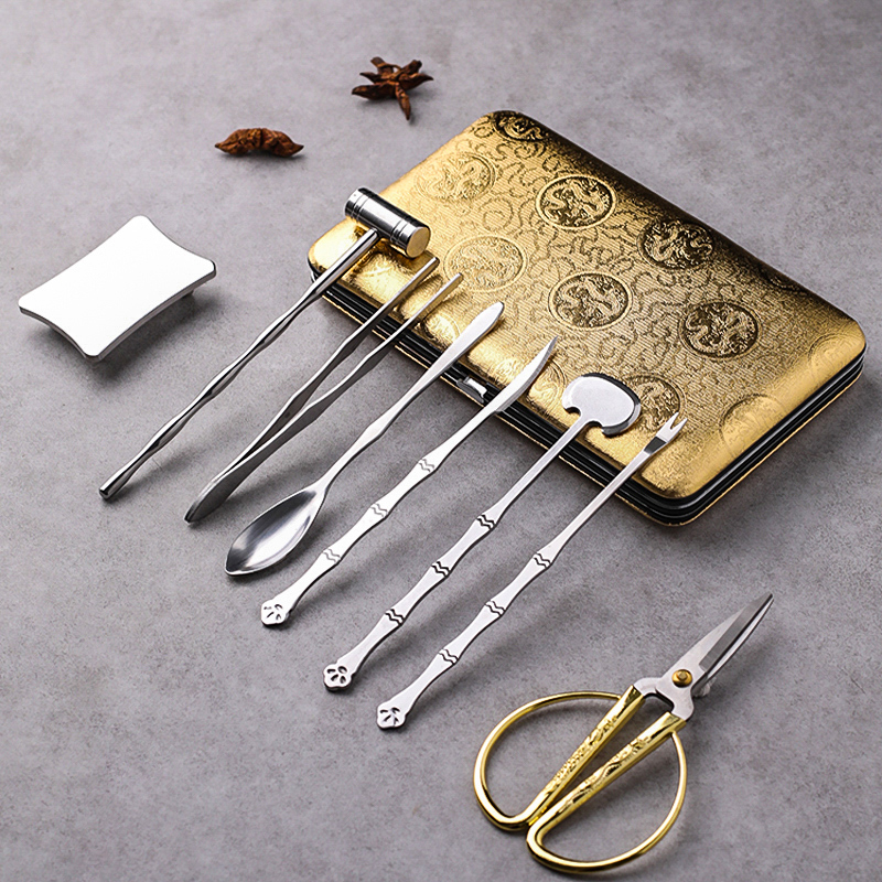 Kawashimaya Crab Eating Tool Crab Eight Pieces Household Crab Removal Artifact Crab Scissors Eat Hairy Crab Special Tool Set