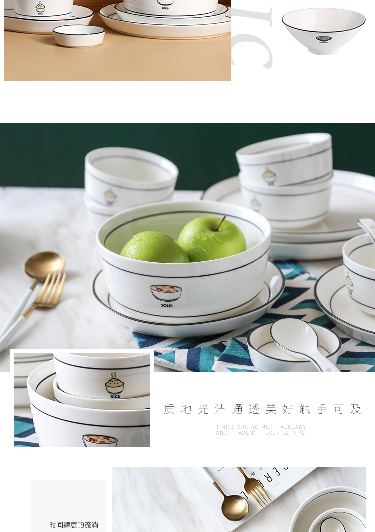 In northern sichuan dishes 0 express the creative move of household ceramic tableware to eat special jobs microwave oven