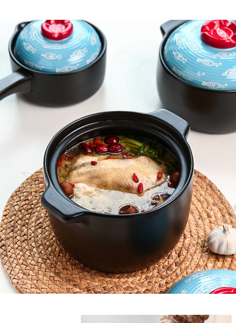 Sichuan in an earthenware pot soup home high - temperature gas gas buner for small casserole stew ceramic jars in clay pot soup