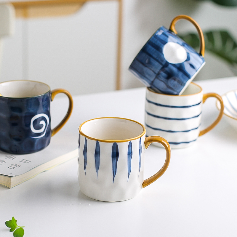 Kawashimaya mug Nordic ins style ceramic drinking cup children cute girl office home coffee cup